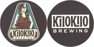 beer coaster from Kilowatt Brewing Co. ( CA-KILO-2 )