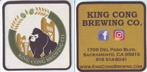 beer coaster from King Harbor Brewing Co. ( CA-KINC-1 )