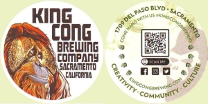 beer coaster from King Harbor Brewing Co. ( CA-KINC-2 )