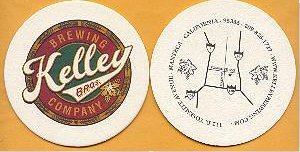 beer coaster from Kelly Brewing Co. ( CA-KLYB-2 )