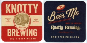 beer coaster from Koch Brewing Co. ( CA-KNOT-3 )