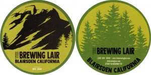 beer coaster from Brewing Reserve of California ( CA-LAIR-3 )