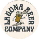 beer coaster from Laguna Beach Brewing Co. ( CA-LGBC-4 )