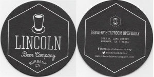 beer coaster from Lind (Drakes) ( CA-LINC-2 )