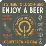 beer coaster from Loma Brewing Co. ( CA-LOGO-1 )