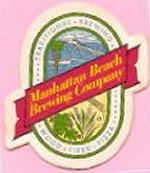 beer coaster from ManRock Brewing Co.  ( CA-MANH-1 )