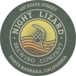 beer coaster from Night Parade Brewing Co ( CA-NIGH-1 )