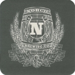 beer coaster from North Bay Brewing Co. ( CA-NORC-1 )