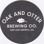 beer coaster from Oak Hills Brewing Co. ( CA-OAKA-1 )