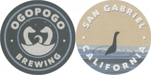 beer coaster from Ohana Brewing Co. ( CA-OGOP-1 )