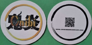 beer coaster from Original 40 Brewing Co., The ( CA-ONIB-1 )