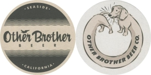 beer coaster from Otherwise Brewing ( CA-OTHE-3 )