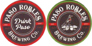 beer coaster from Paystreak Brewing ( CA-PASR-2 )