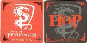 beer coaster from Humble Farmer Brewing Co. ( CA-PDRG-1A )