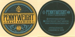 beer coaster from Perching Bird Brewing Co. ( CA-PENN-2 )