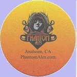 beer coaster from Phantom Carriage Brewery & Blendery ( CA-PHTM-3 )