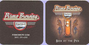 beer coaster from Piston Pete’s Brewery & Distillery ( CA-PISM-2 )