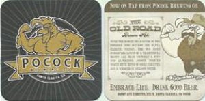 beer coaster from Pond Farm Brewing Co. ( CA-POCO-4 )