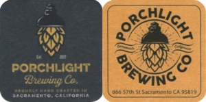 beer coaster from Port Brewing Co.  ( CA-PORL-3 )