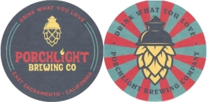 beer coaster from Port Brewing Co.  ( CA-PORL-4 )