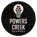 beer coaster from Preservation Ale ( CA-POWE-1 )