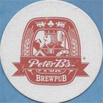 beer coaster from Pfeiffer Brewing Co. ( CA-PTRB-11 )