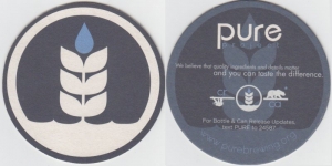 beer coaster from Pyramid Alehouse & Brewery ( CA-PURE-5 )