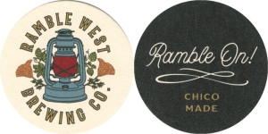 beer coaster from Rare Barrel, The ( CA-RAMB-1 )