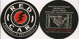 beer coaster from Red Lion Ale & Porter Co. ( CA-RCAR-3 )