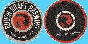 beer coaster from Rouleur Brewing Co. ( CA-RDFT-2 )