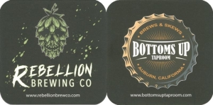 beer coaster from Reccow Brewing Co. ( CA-REBE-1 )