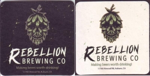 beer coaster from Reccow Brewing Co. ( CA-REBE-2 )