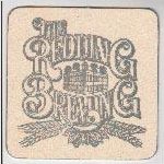 beer coaster from Redondo Beach Brewing ( CA-REDD-1 )