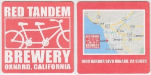 beer coaster from Redbird Brewing Co. ( CA-REDT-3 )