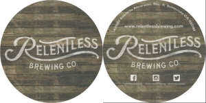 beer coaster from Rescue Brewing Co.  ( CA-RELE-2 )