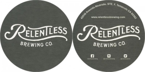 beer coaster from Rescue Brewing Co.  ( CA-RELE-3 )