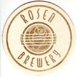 beer coaster from Rosenthals ( CA-ROSN-1 )