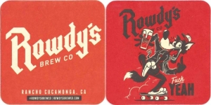 beer coaster from Royal Duffer Beverage Co ( CA-ROWD-1 )