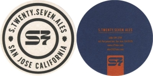 beer coaster from Sacrament Brewing Co. ( CA-S27A-2 )