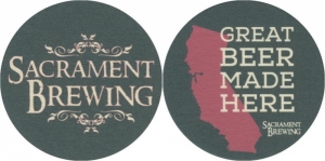 beer coaster from Sacramento Brewing Co.  ( CA-SACA-2 )