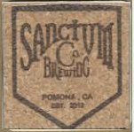 beer coaster from Sandbox Brewing Co. ( CA-SATU-1 )