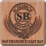 beer coaster from Seabright Brewery ( CA-SHBR-4 )