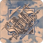 beer coaster from Skull Town Brewing ( CA-SKEW-1 )