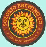 beer coaster from Solvang Brewing Co.  ( CA-SOLO-1 )