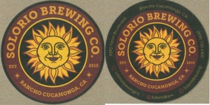 beer coaster from Solvang Brewing Co.  ( CA-SOLO-2 )