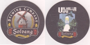 beer coaster from Sonoma Brewing Co.  ( CA-SOLV-2 )