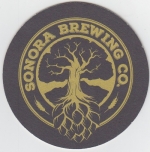 beer coaster from Sons of Liberty Aleworks (Bold Patriot Brewing Co.) ( CA-SONR-1 )