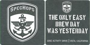 beer coaster from Spent Grain Brewing  ( CA-SOPS-2 )