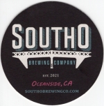 beer coaster from South of North Brewing Co. ( CA-SOUO-2 )