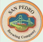 beer coaster from San Rafael Brewing Co. (San Rafael Crafted Ales) ( CA-SPED-2 )